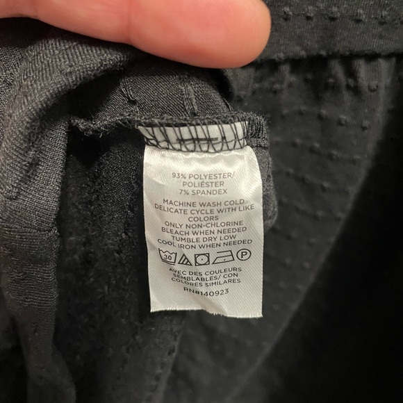 44-Loft Women’s Black Bobble Tiered Dress Babydoll w/ Balloon Sleeves Size 12 - Picture 5 of 10